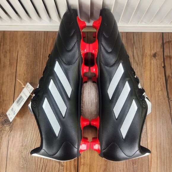 Adidas Goletto VIII FG Men's 10.5 Black White Athletic Soccer Cleats Boot GX7793 - Picture 6 of 11